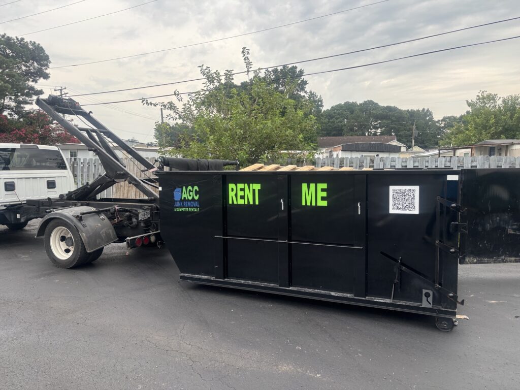 15 yard Norfolk dumpster