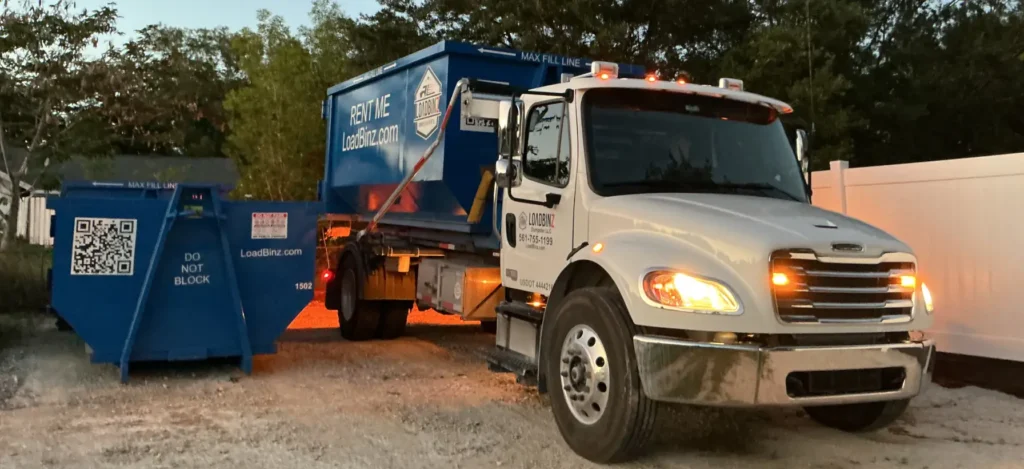 Dumpster in work time