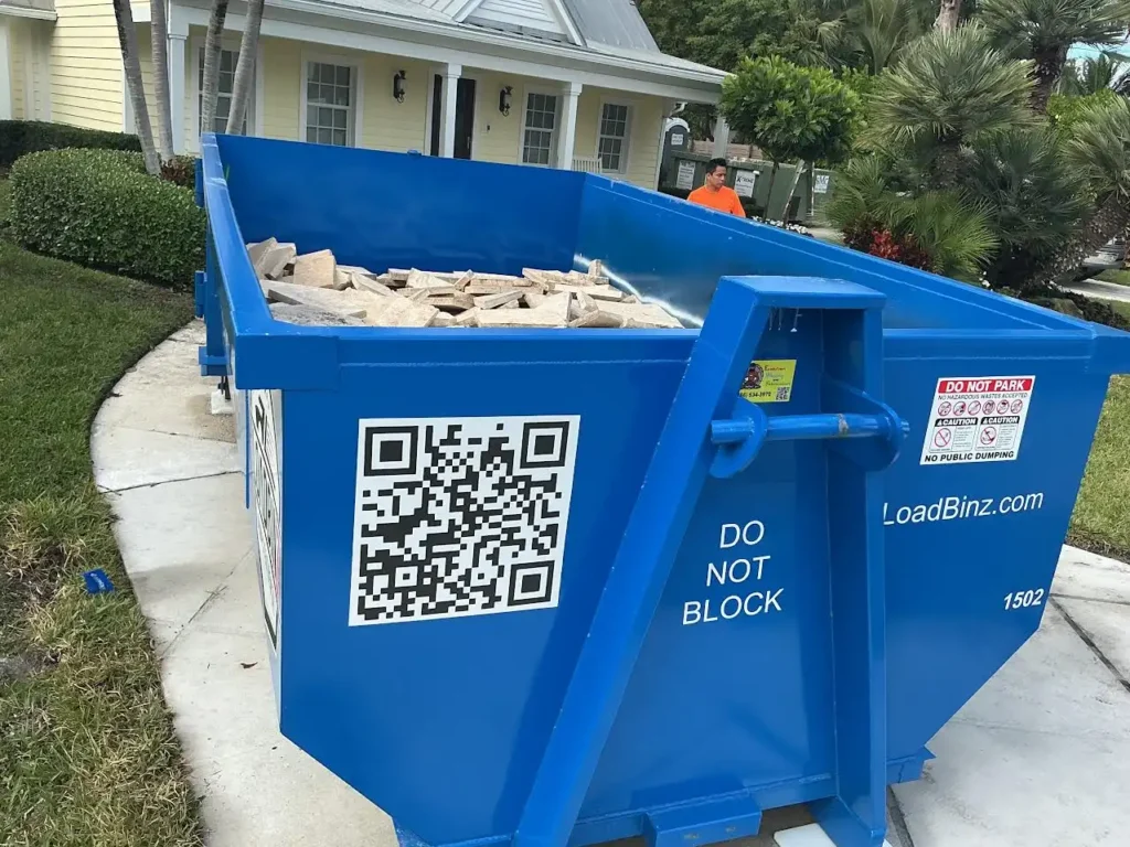 residential dumpster placement
